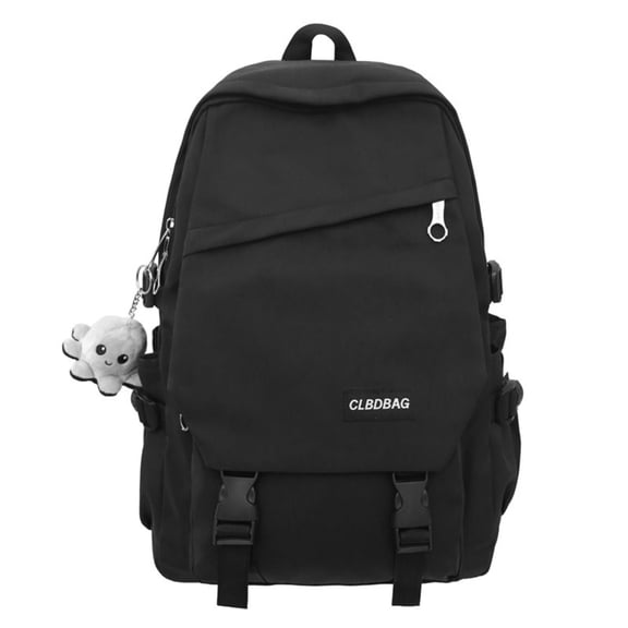 ZROVA 17.7-Inch Nylon Solid Color Backpack for Back to School, High School and College Students