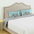 thumbnail image 3 of Yayeee Pillowcase King Size Set of 2 Satin Wrinkle Resistant Pillow Case, Capybara Splash, 3 of 8
