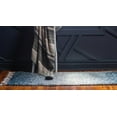thumbnail image 4 of Rugs.com Athena Shag Collection Rug – 2' 7 x 8' 2 Runner Blue Shag Rug Perfect For Hallways, Entryways, 4 of 9