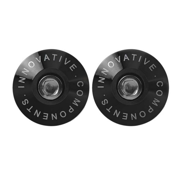 2Pcs CNC Alloy Handlebar End Plugs, Caps Handle End Plugs for 530 500 Black
