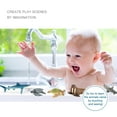 thumbnail image 4 of Volnau Mini Sea Creature Toys Figures 12PCS Marine Fish Animal Figurines Birthday Plastic Bath Set, 4 of 10