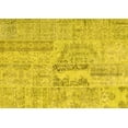 thumbnail image 1 of Ahgly Company Indoor Rectangle Patchwork Yellow Transitional Area Rugs, 7' x 9', 1 of 4