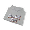 thumbnail image 4 of Baseball Dad 1970s 70s Hoodie, Gifts, Hooded Sweatshirt, 4 of 4