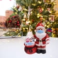 thumbnail image 1 of Estatua de Papá Noel Con facial en cuarentena Perfecl Adorno colgante Navidad 6.8x3.8x7.4cm, 1 of 7