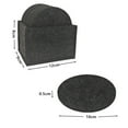 thumbnail image 2 of 14 piezas de posavasos redondos de fieltro para vasos, incluidos posavasos de mesa de caja, posavaso Tomshoo  Portavasos, 2 of 7