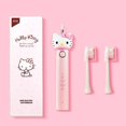 thumbnail image 1 of Cepillo de dientes eléctrico Kawaii Sanrio Hello Kitty Kuromi para niños, carga USB, dibujos animados, automático, pelo suave, regalo, 1 of 4