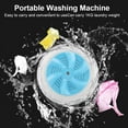 thumbnail image 3 of Portable Washing Machine, Mini  Turbine Washer Cleaner Clothes Cleaning Device Multifunction Travel Laundry For Clothes Fruit Vegetables, 3 of 8