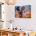 thumbnail image 3 of Cuadros Decorativos Elefante 5D DIY Diamond Painting Kits Resina Ronda completa Likrtyny embutido en tela, 3 of 9