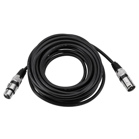 H&A Value Series XLR M to F Professional Microphone Cable - 25'
