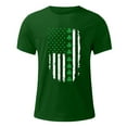 thumbnail image 4 of Besolor T-Shirts de la Saint-Patrick pour Hommes à Col Rond Imprimés à Manches Courtes Hauts Décontractés d'Été Blouse Graphique T-Shirts, 4 of 4
