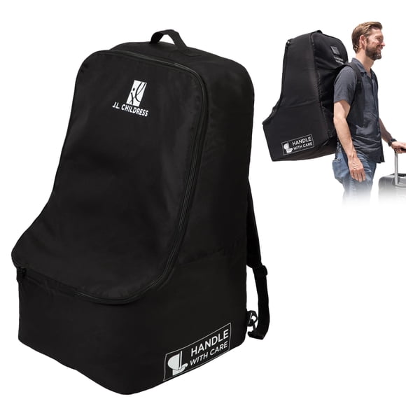 Bolsa de viaje para asiento de coche J.L. Childress Ultimate, mochila negra