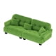 thumbnail image 2 of Sofá en miniatura para casa de muñecas, escena de vida con adorno de almohada, sala de estar 1 20 Verde, 2 of 9