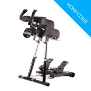 Wheel Stand Pro HC Stand Compatible with Honeycomb Yoke, Throttle, Charlie/Saitek Rudder. Flight Gear not Included