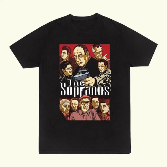 Soprano Movie T-Shirt Unisex 100% Cotton Tee S-4XL CO597