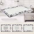 thumbnail image 4 of Unique Bargains Elegant Quick Dry Dish Drying Mats for Dishes Beige, 4 of 6