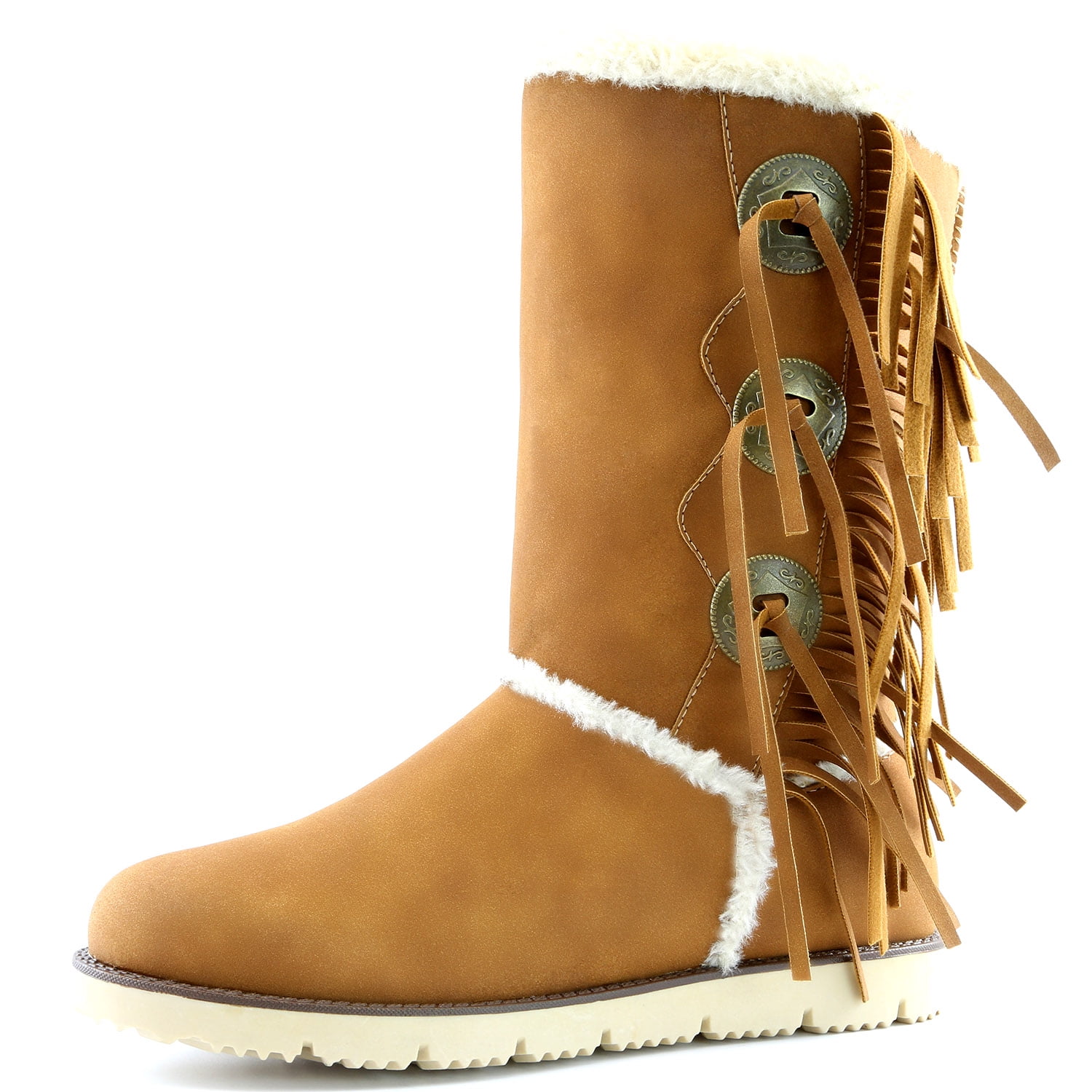 short moccasin boots