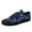 FN027-25009140-8B, variant on Coolcustomize Men's Stunning Forest Flora Art Design Printed Sneakers, Purple/Blue/Orange, Lightweight Dailywear Plus Size Casual Walking Shoes, Fabric Upper, Round Toe Lace-up Low Top Canvas Shoes