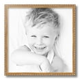 thumbnail image 2 of ArtToFrames 16" x 16" Gold Leaf with Bead Compo Picture Frame, 16x16 inch Gold Wood Poster Frame (WOM-4761), 2 of 8