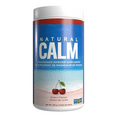 thumbnail image 1 of Natural Calm Magnesium Citrate Powder (Cherry Flavour) - Quick Absorbing - Magnesium Drink, 452g, 1 of 5