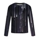thumbnail image 4 of Blusas y camisas de manga larga con cuello redondo para hombre, blusa informal de manga larga con cuello redondo y estampado., 4 of 5