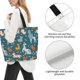 thumbnail image 3 of Disketp Dogs Bolsa Tote Estampada para Mujer, Bolso de Hombro y de Mano para Compras y Viajes, 3 of 8
