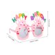 thumbnail image 2 of NUOLUX 3Ud Gafas De Fiesta Con Estilo Y Para Fotos De Cumpleaños Y Disfraces, 2 of 7