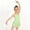 Mint Green, variant on Girls Ballet Skirted Leotard Soft Cotton Blend Camisole Adjustable Straps Pink Kids Little Girl Dance Dress,Size 7-8 T