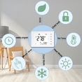 thumbnail image 4 of Riwcyla 16A Smart Thermostat Weekly Programmable LCD Display Screen Thermostat Room Temperature Controller for Electric Heating Save Energy, 4 of 6