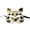White, variant on Cat Mask,Half Mardi Gras Mask,Venice Masks for Halloween,Venetian Checkered Musical Cat Masks