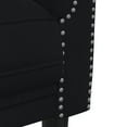 thumbnail image 6 of vidaXL Sofa 2-Seater Black Velvet, 6 of 7