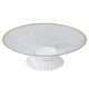 thumbnail image 1 of Pedestal decorativo Tazón Centro de mesa Titular Tazón Organización Redondo Frutero Drenaje para panes Encimera Comedor Panes Aperitivos Decoración L estilo A Macarena Frutero de pedestal, 1 of 8