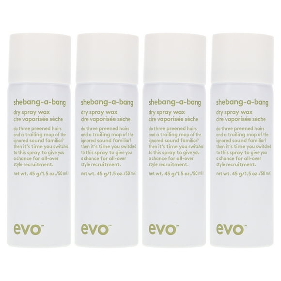 EVO SHEBANG-A-BAG Spray Spray Wax 1.5 oz 4 Pack EVO EVO SHEBANG-A-BAG Spray Spray Wax 1.5 oz 4 Pack