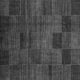 thumbnail image 1 of Ahgly Company Indoor Square Checkered Gray Modern Area Rugs, 8' Square, 1 of 4