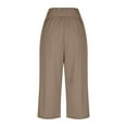thumbnail image 5 of Comfy Pants for Women Women's Capri Pants Casual Point Pants With Drawstring For Everyday Wear Summer Bottoms For Men And Women Comfortable And Versatile Styling Options, 5 of 6