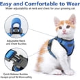 thumbnail image 6 of Cheapark Cat Leash Adjustable Soft Breathable Vest Harness Thickened Escape Proof For Walks Travel Outdoor Use, 6 of 6