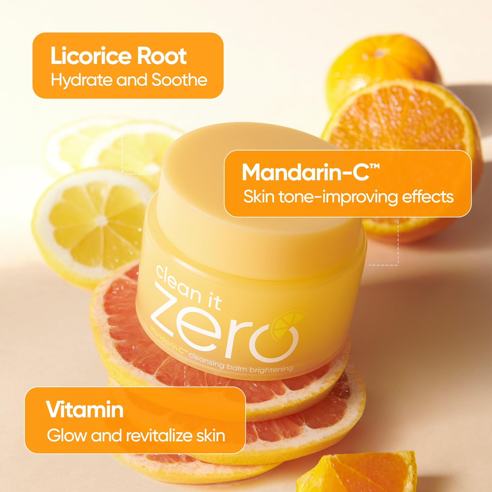 Clean It Zero, Cleansing Balm, Brightening, 3.38 fl oz (100 ml), Banila Co