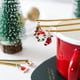 thumbnail image 5 of 1 pieza Feliz Navidad Acero inoxidable Oro Plata Alce Muñeco de nieve Santa Cuchara 2024 Año Nuevo Decoración navideña para el hogar 2023 Navidad, 5 of 5