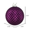 thumbnail image 3 of Vickerman N188426D Boule de Paillettes Durian Prune 2,75 Po. 12 par Sac, 3 of 3