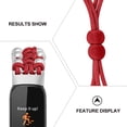 thumbnail image 2 of Bracelet de Montre en Tissu Réglable de Remplacement Compatible avec Fitbit Luxe, 2 of 4