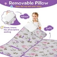 thumbnail image 3 of Pioneer Flower Floral Print Pattern Toddler Nap Mats for Kids Preschool,Sleeping Mat Bag or Kids,Toddler Sleeping Bag,Toddler Nap Mat or Daycare, 3 of 6