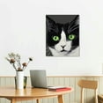 thumbnail image 2 of ONETECH  Black White Tuxedo Cat Canvas Prints Artwork Wall Art Poster for Home Office Living Room Decorations, 2 of 4
