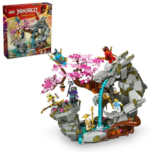 LEGO NINJAGO Dragon Stone Shrine, Build and Display Ninja Toy with