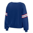 thumbnail image 3 of Women's WEAR by Erin Andrews Royal  Buffalo Bills Lace-Up Sweater, 3 of 4