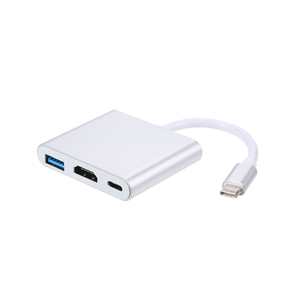 Nonda USB-C to USB 3.0 Mini Adapter for MacBook and Type-C DevicesSilver 