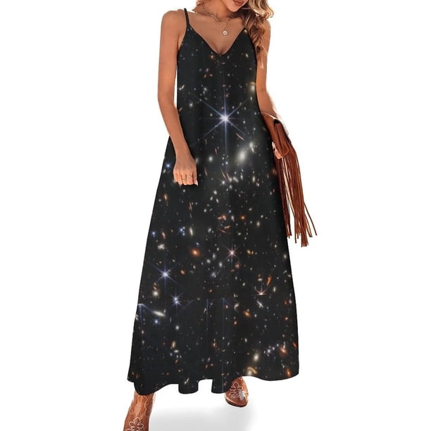 Nuevo vestido sin mangas encantador de girasol, atuendos de playa para mujeres, vestido de hada