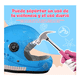 thumbnail image 4 of Casco Infantil  para Moto Bici Scooter Ajustable  Malubero Color Azul Estrella, 4 of 5