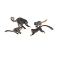 thumbnail image 3 of 4pcs High Simulation Hand-Painted Realistic Monkey Animal Decorative Collection Gift for Kids Children Boys Educational Toys, 3 of 6