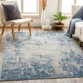 thumbnail image 6 of Surya Alpine ALP-2310 24 x 35" Rectangle Fabric Rug in Blue/Gray/Off White, 6 of 7