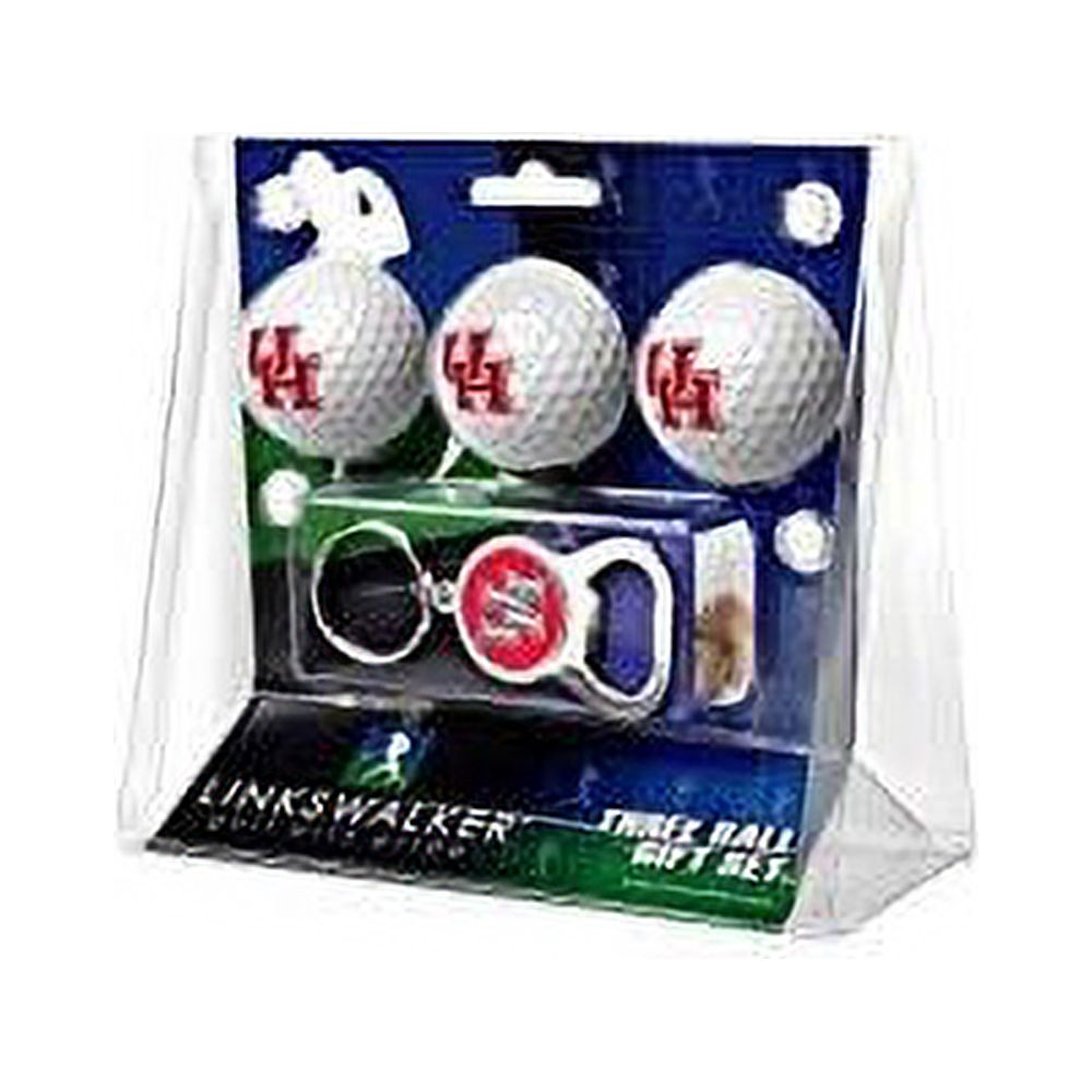 LinksWalker Houston Cougars Golf Balls, 3 Pack - image 3 of 3