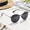 Stealth, variant on Aston Tangle Free - Round Metal Polarized Womens Sunglasses